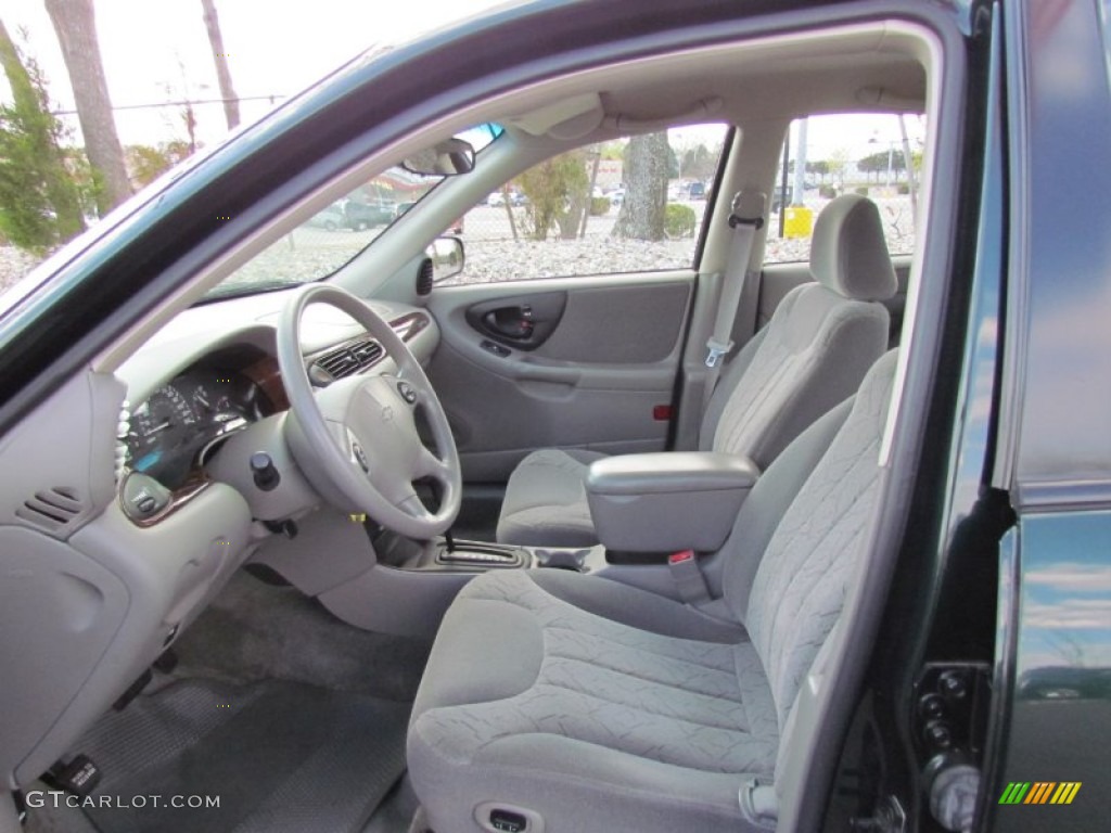 2002 Malibu LS Sedan - Forest Green Metallic / Gray photo #10