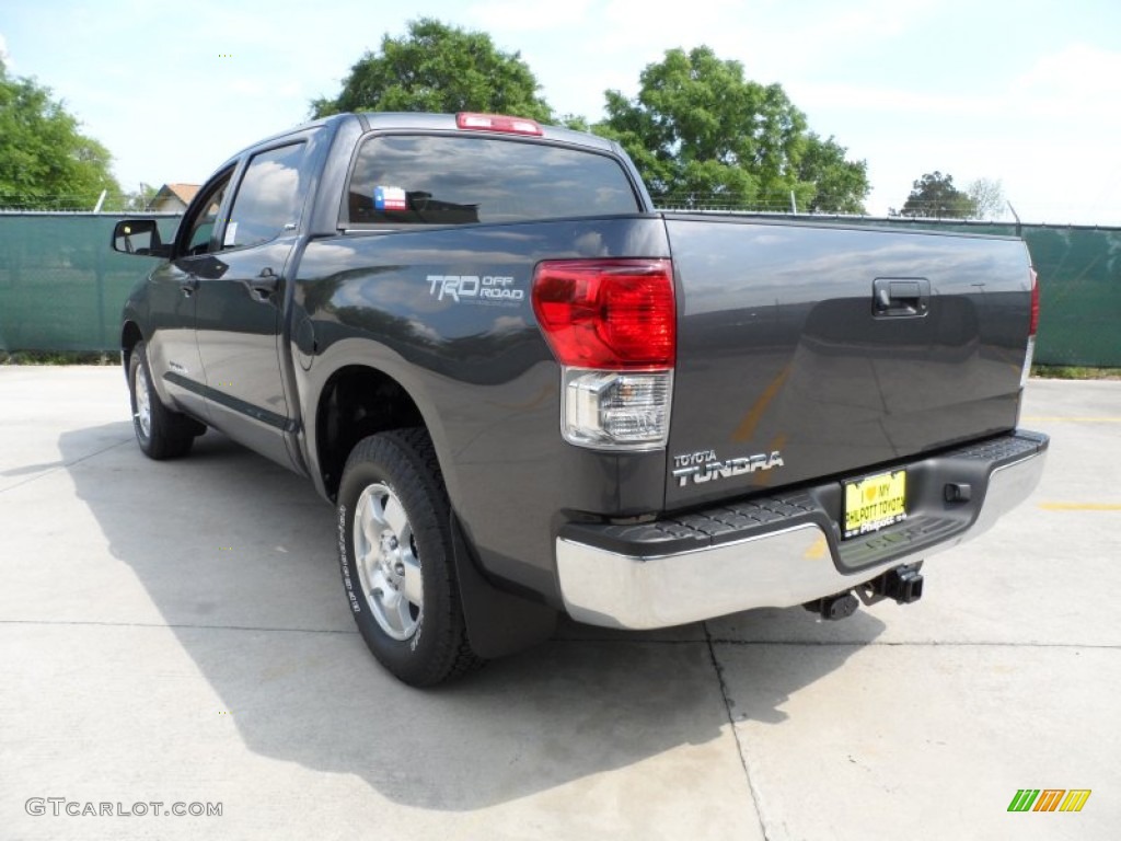 2012 Tundra SR5 TRD CrewMax - Magnetic Gray Metallic / Graphite photo #5