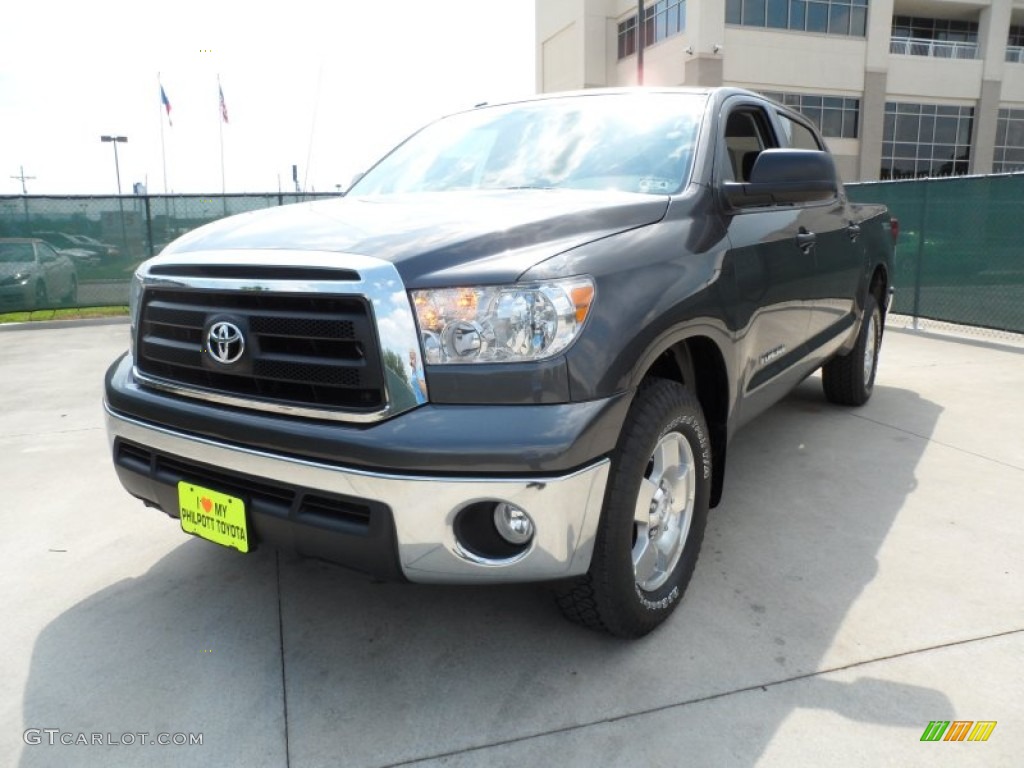 2012 Tundra SR5 TRD CrewMax - Magnetic Gray Metallic / Graphite photo #7