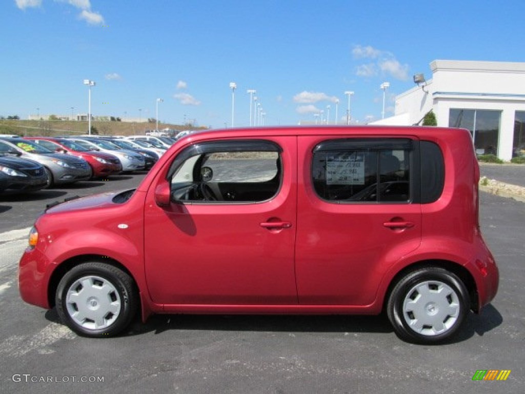 2011 Cube 1.8 S - Scarlet Red Metallic / Black photo #6