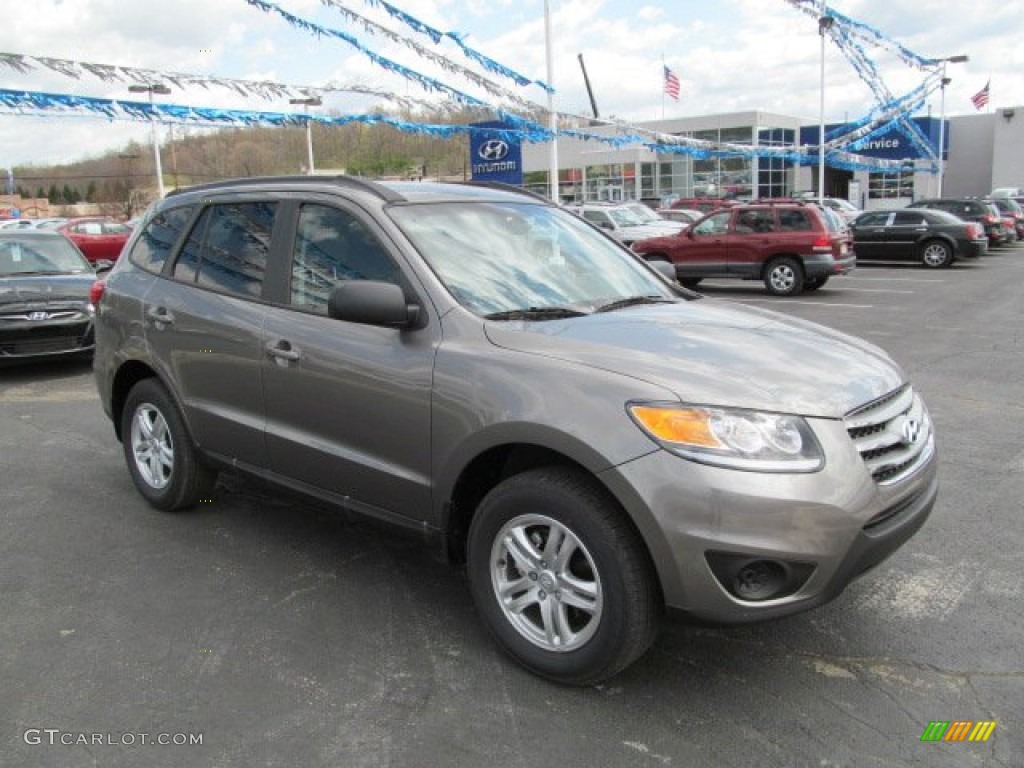 2012 Santa Fe GLS AWD - Mineral Gray / Gray photo #1