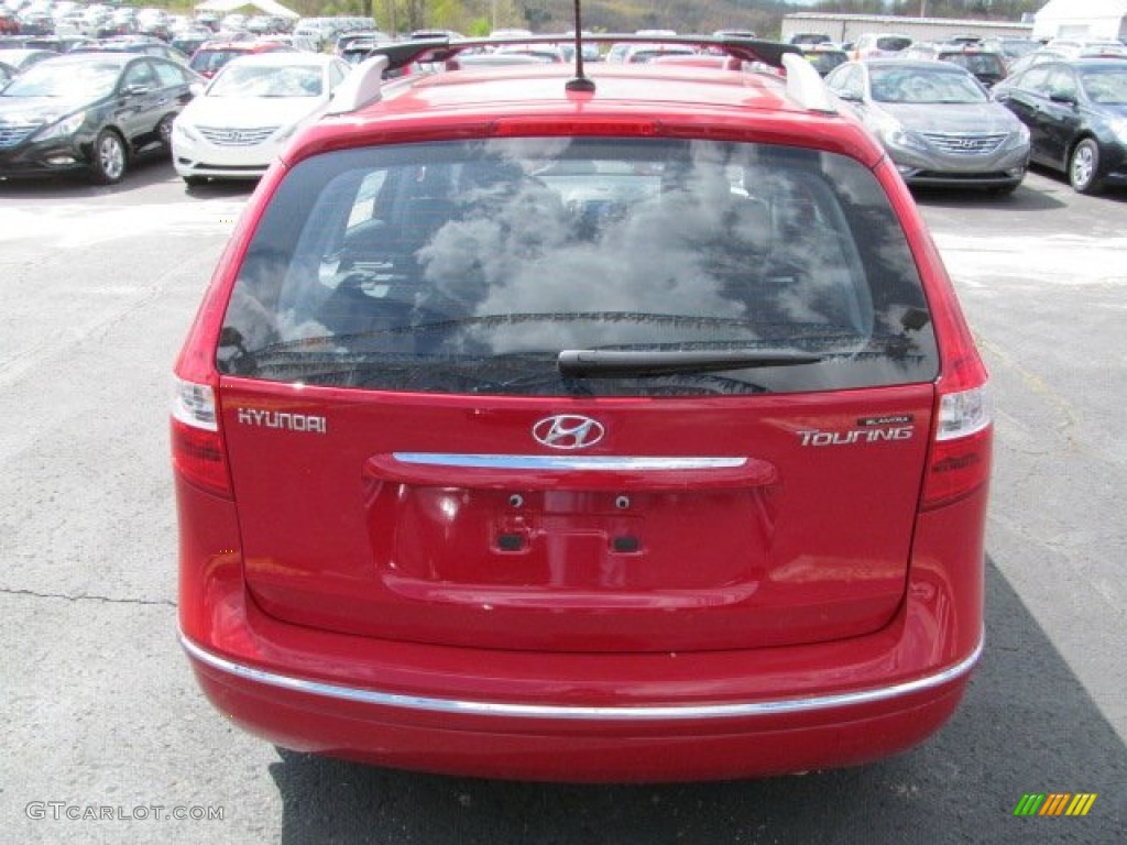 2012 Elantra SE Touring - Chilipepper Red / Black photo #5