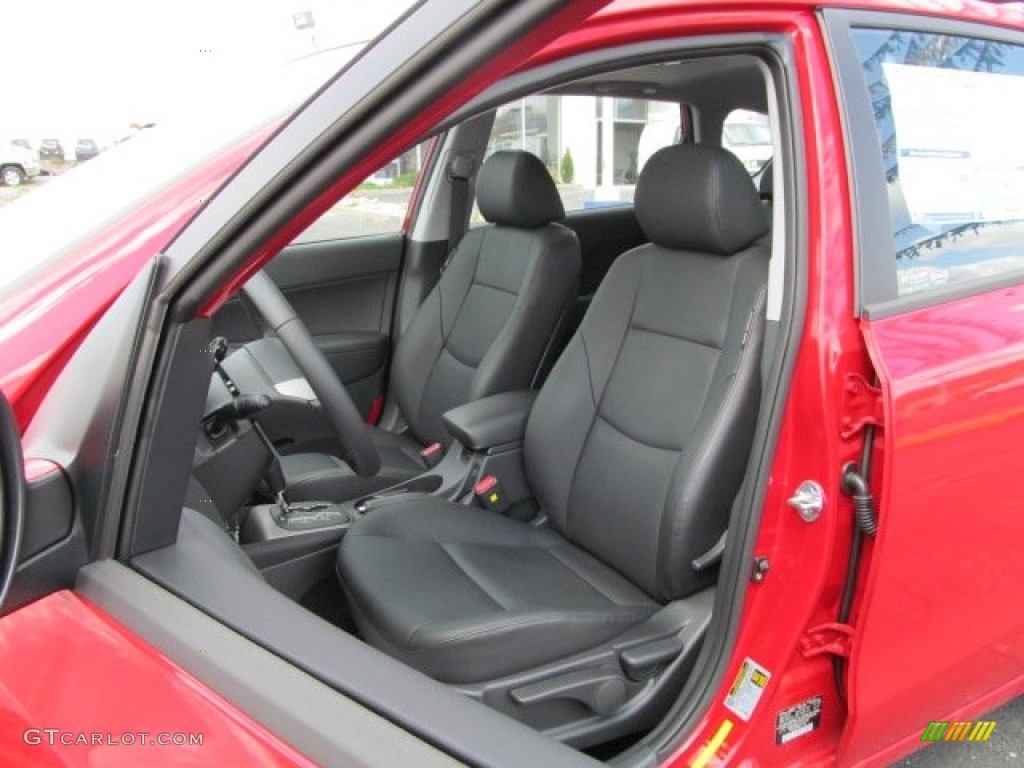 2012 Elantra SE Touring - Chilipepper Red / Black photo #8