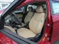 Beige 2012 Hyundai Elantra GLS Interior Color