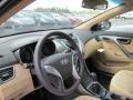 Beige Steering Wheel Photo for 2012 Hyundai Elantra #63581258
