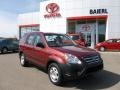 2005 Redondo Red Pearl Honda CR-V LX 4WD  photo #1