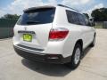 2012 Blizzard White Pearl Toyota Highlander   photo #3