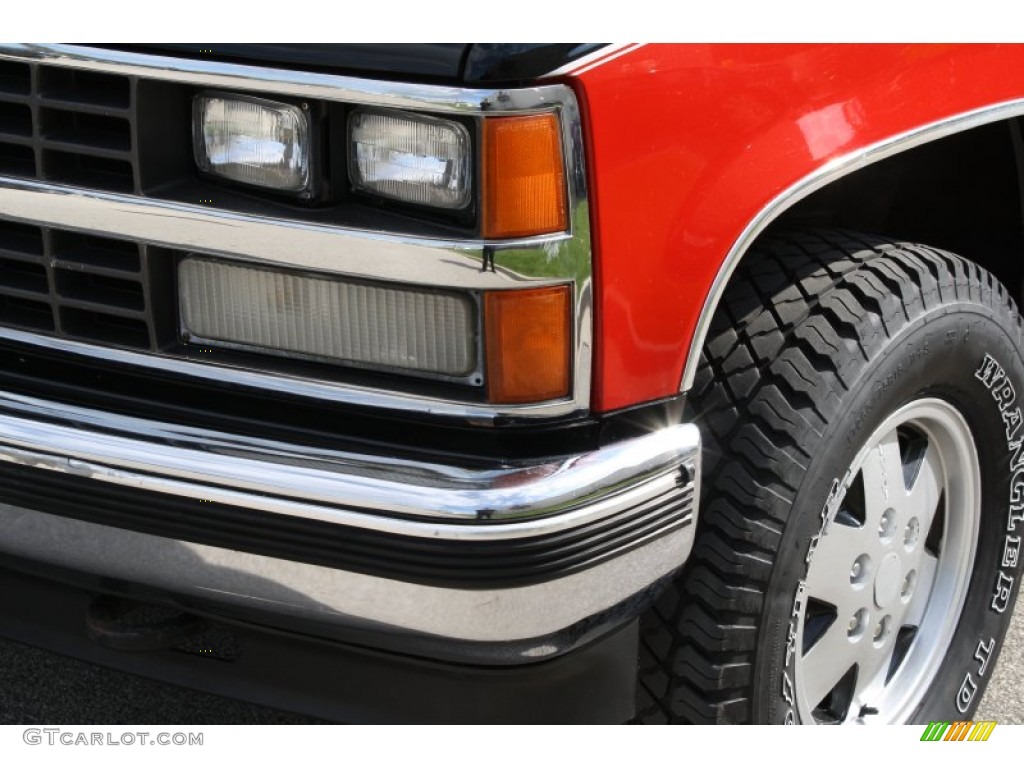 1989 C/K K1500 Regular Cab 4x4 - Sable Black / Garnet photo #7