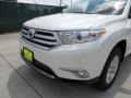 2012 Blizzard White Pearl Toyota Highlander   photo #10