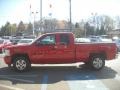 2008 Victory Red Chevrolet Silverado 1500 LT Extended Cab 4x4  photo #7