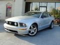 2005 Satin Silver Metallic Ford Mustang GT Premium Coupe  photo #2