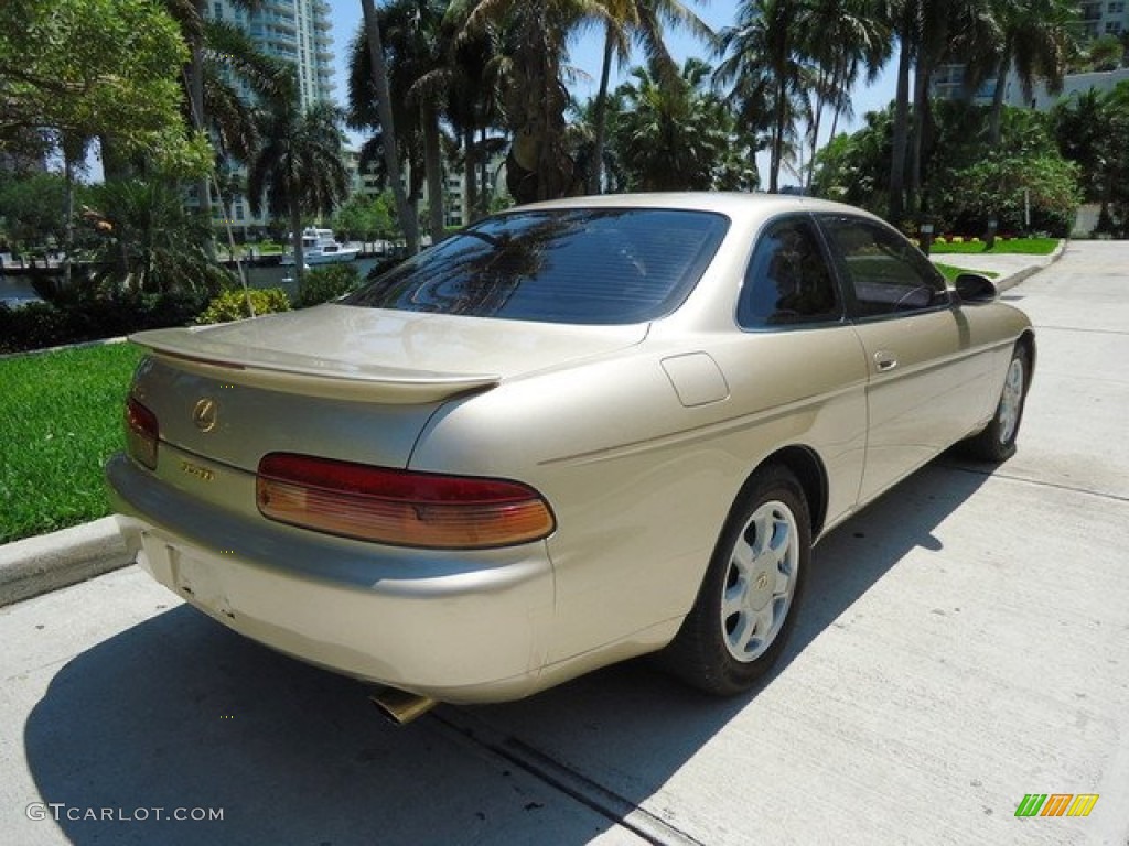 1995 SC 400 - Sandstone Beige Metallic / Ivory photo #2