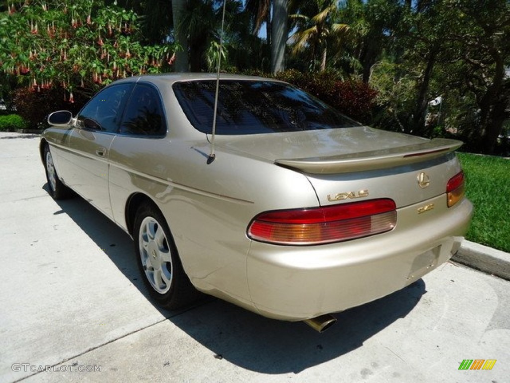 1995 SC 400 - Sandstone Beige Metallic / Ivory photo #3