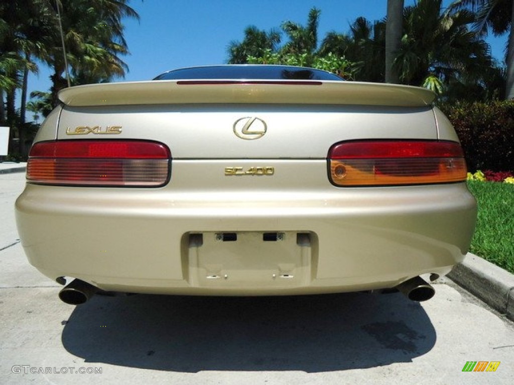 1995 SC 400 - Sandstone Beige Metallic / Ivory photo #5