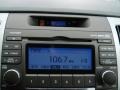 2010 Hyundai Sonata Gray Interior Audio System Photo
