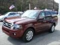 2012 Autumn Red Metallic Ford Expedition Limited 4x4  photo #4