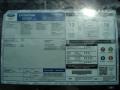 2012 Ford Expedition Limited 4x4 Window Sticker