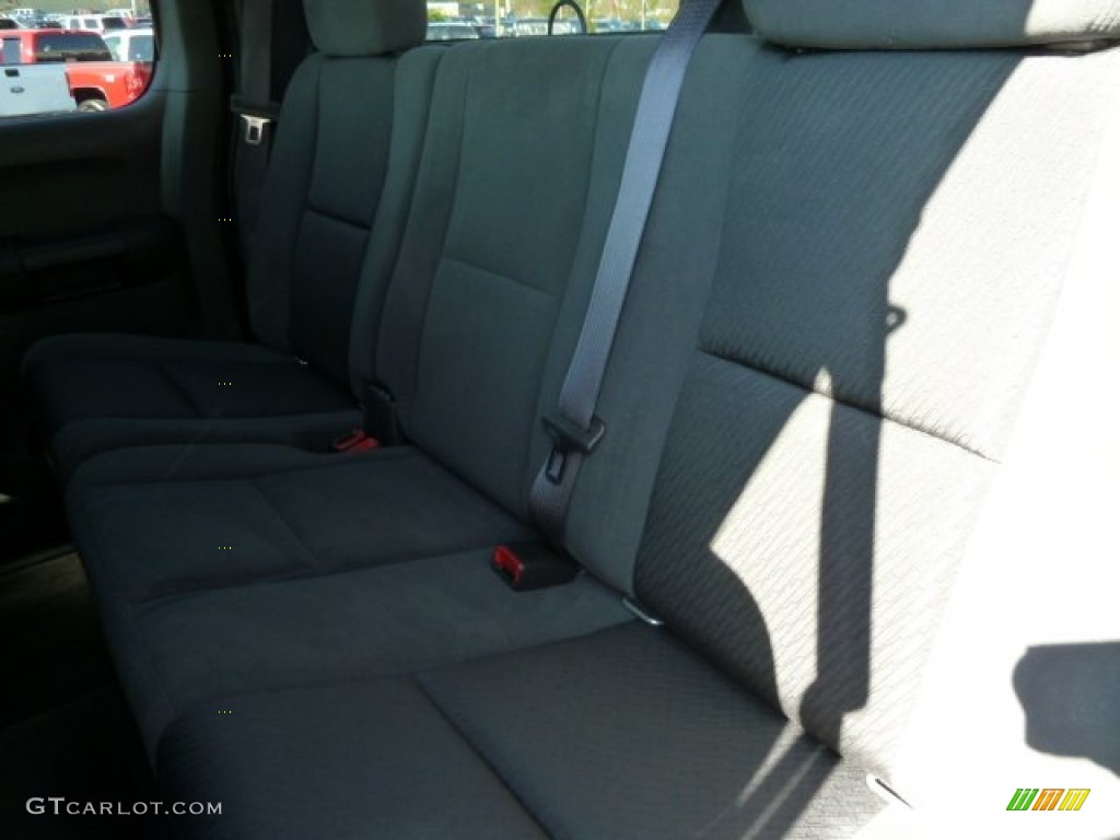 2009 Silverado 1500 LT Extended Cab 4x4 - Black Granite Metallic / Ebony photo #12