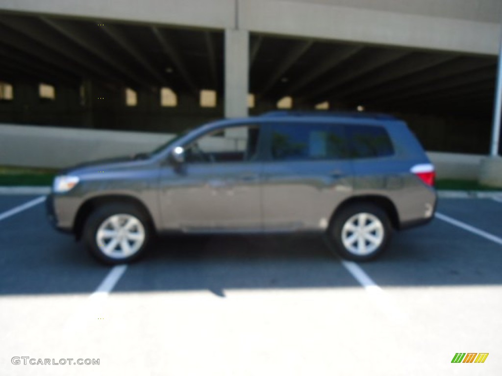 2008 Highlander 4WD - Magnetic Gray Metallic / Ash Gray photo #4