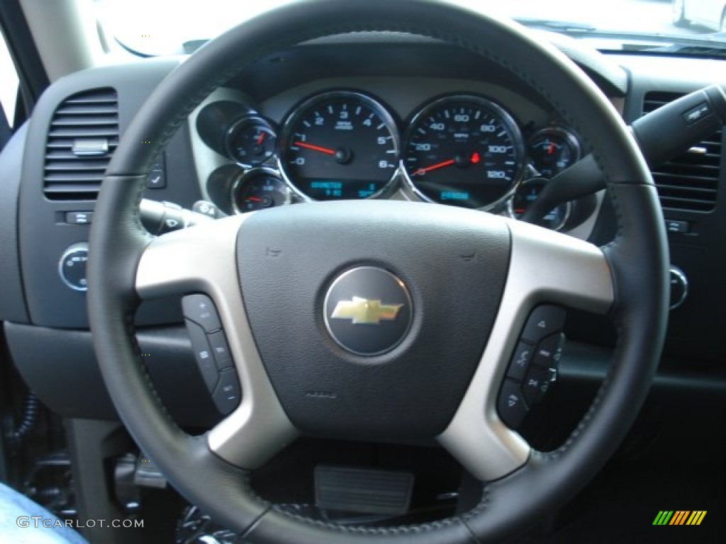 2012 Silverado 1500 LT Extended Cab 4x4 - Graystone Metallic / Ebony photo #18