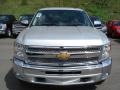 2012 Silver Ice Metallic Chevrolet Silverado 1500 LT Extended Cab 4x4  photo #3