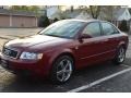 2004 Crimson Red Pearl Effect Audi A4 1.8T quattro Sedan  photo #3