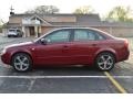 2004 Crimson Red Pearl Effect Audi A4 1.8T quattro Sedan  photo #4