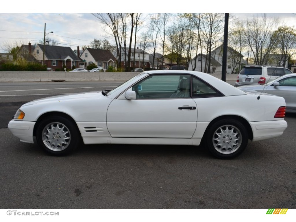 Polar White 1997 Mercedes-Benz SL 320 Roadster Exterior Photo #63590653