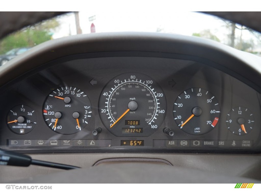 1997 Mercedes-Benz SL 320 Roadster Gauges Photo #63590692
