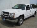 2004 Summit White Chevrolet Silverado 1500 LS Extended Cab 4x4  photo #2