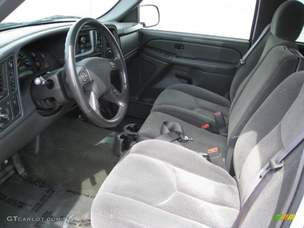 2004 Silverado 1500 LS Extended Cab 4x4 - Summit White / Dark Charcoal photo #16