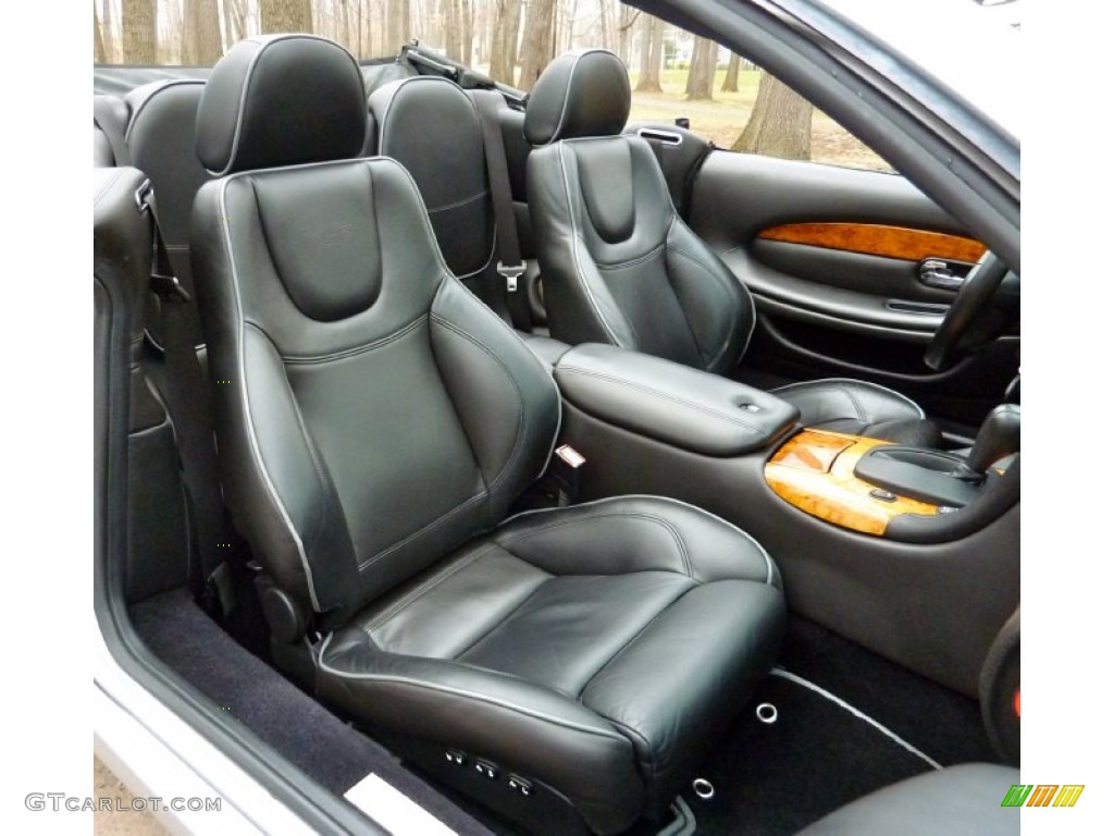 Black Interior 2002 Aston Martin DB7 Vantage Volante Photo #63591958