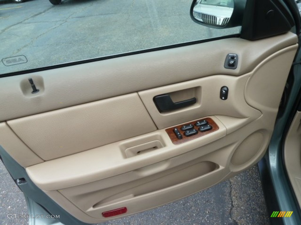 2005 Mercury Sable LS Sedan Medium Parchment Door Panel Photo #63592330