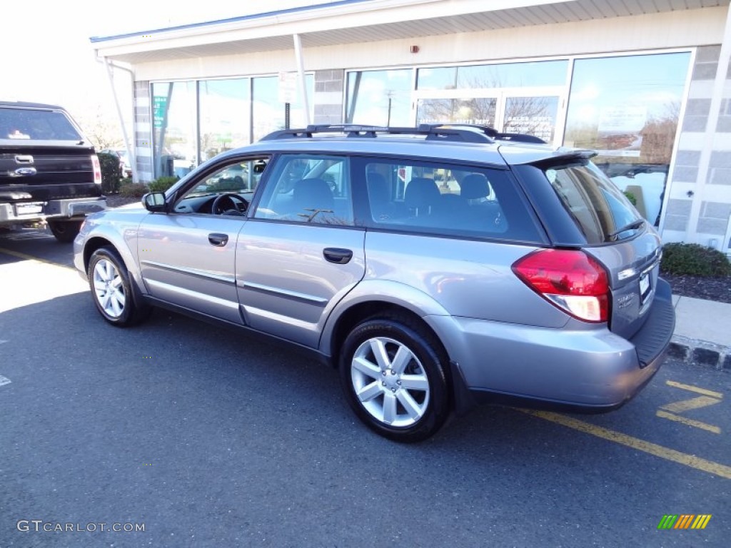 2009 Outback 2.5i Special Edition Wagon - Quartz Silver Metallic / Off Black photo #4