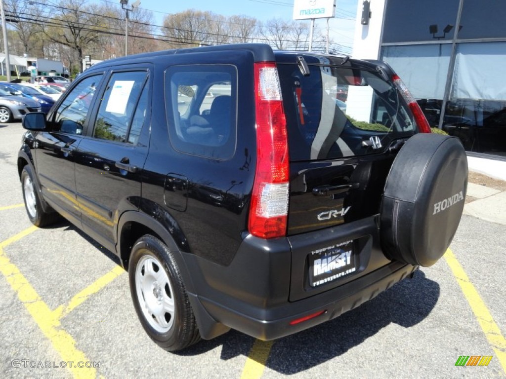 2006 CR-V LX - Nighthawk Black Pearl / Black photo #7