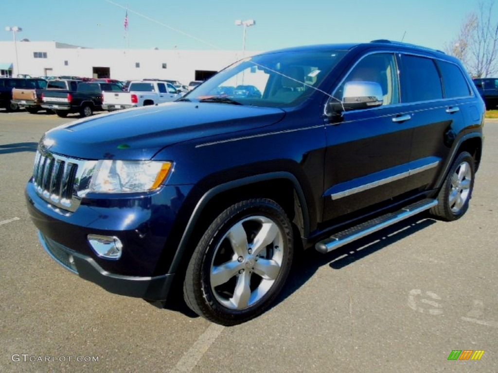 2011 Grand Cherokee Limited - Brilliant Black Crystal Pearl / Black/Light Frost Beige photo #1