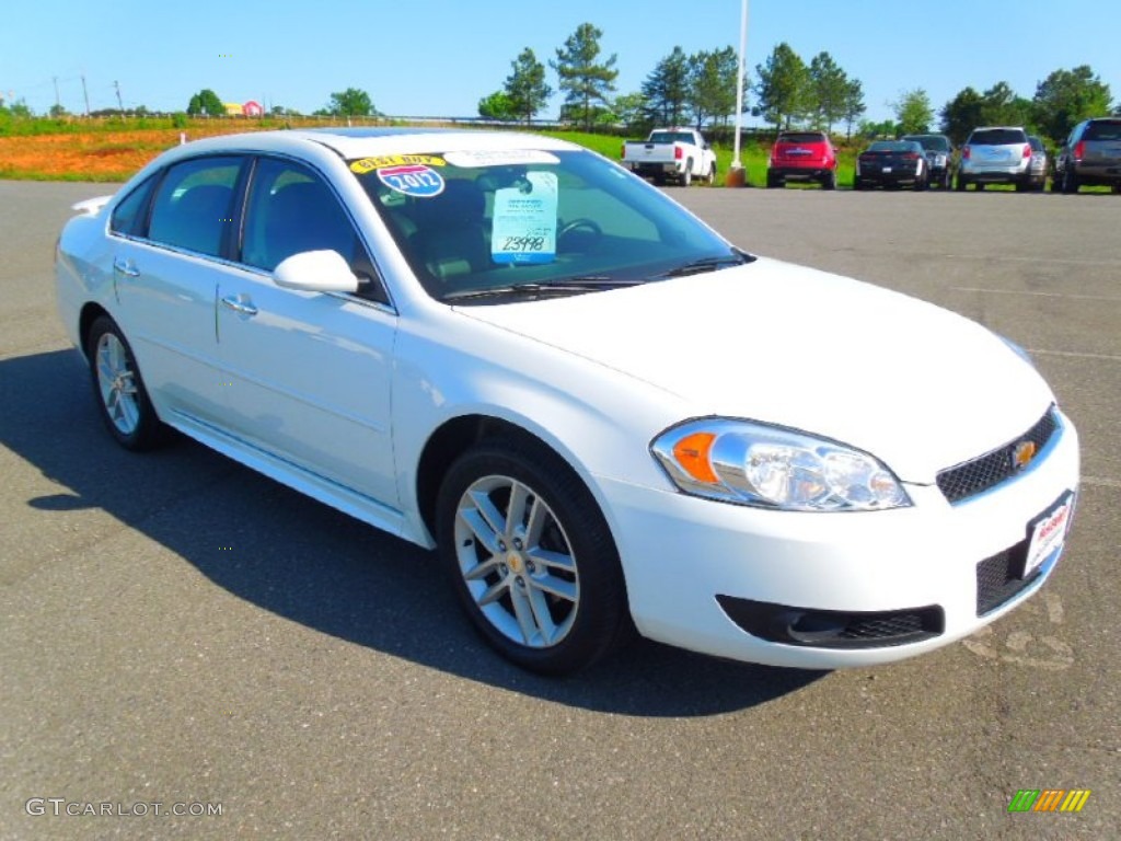 2012 Impala LTZ - Summit White / Ebony photo #2