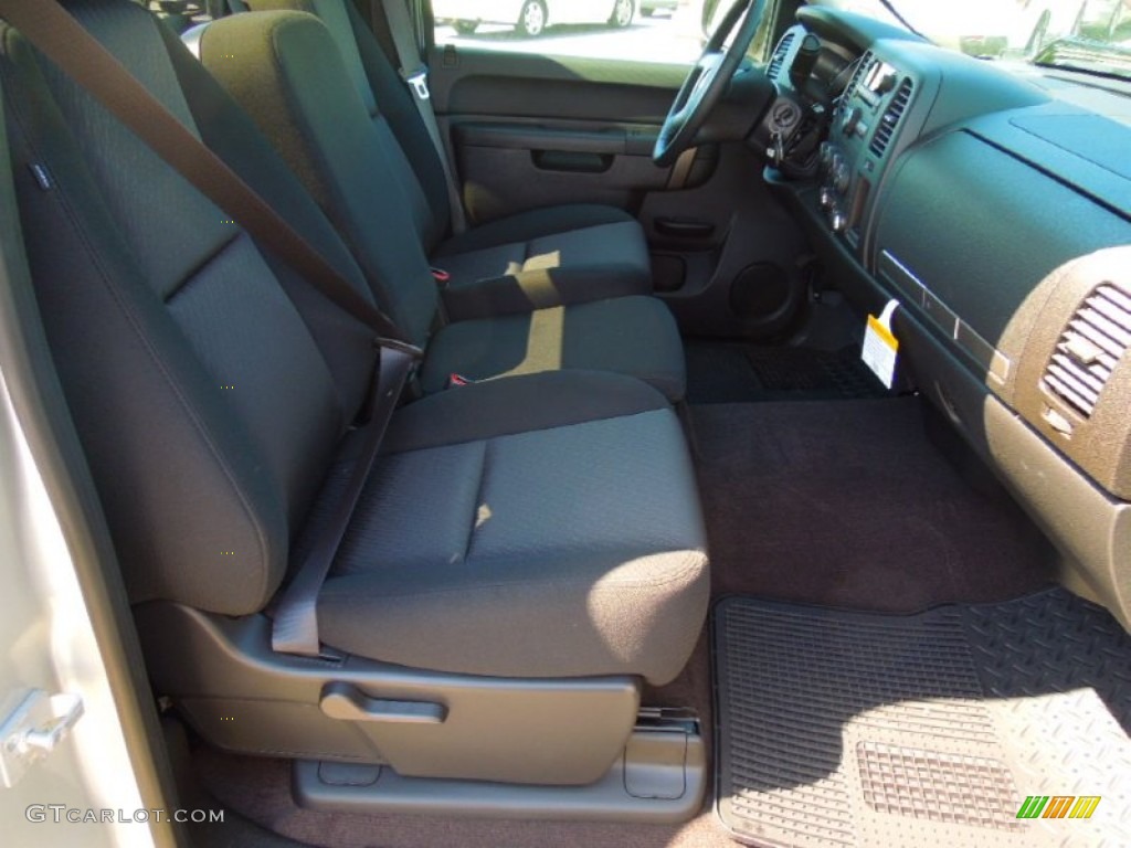 2012 Silverado 1500 LT Regular Cab 4x4 - Silver Ice Metallic / Ebony photo #17