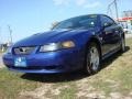 Sonic Blue Metallic 2004 Ford Mustang V6 Coupe