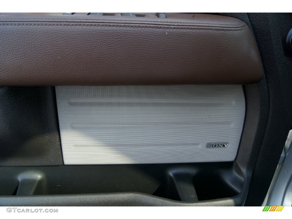 2010 F150 Platinum SuperCrew - Ingot Silver Metallic / Sienna Brown Leather/Black photo #21