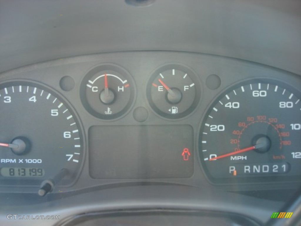 2007 Ford Ranger XL Regular Cab Gauges Photo #63597345