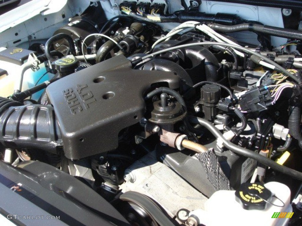 2007 Ford Ranger XL Regular Cab 4.0 Liter SOHC 12 Valve V6 Engine Photo #63597397
