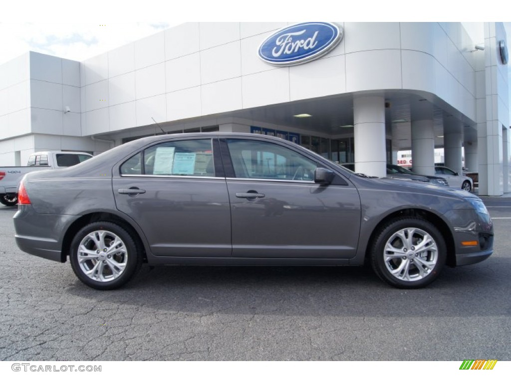 2012 Fusion SE V6 - Sterling Grey Metallic / Medium Light Stone photo #1