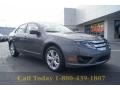 2012 Sterling Grey Metallic Ford Fusion SE V6  photo #2