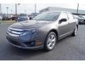 2012 Sterling Grey Metallic Ford Fusion SE V6  photo #6