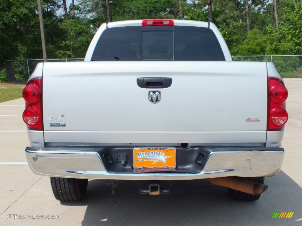 2009 Ram 3500 SLT Mega Cab - Bright Silver Metallic / Medium Slate Gray photo #6