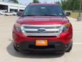 2013 Ruby Red Metallic Ford Explorer XLT  photo #10