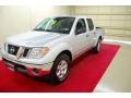 2011 Radiant Silver Metallic Nissan Frontier SV Crew Cab  photo #3