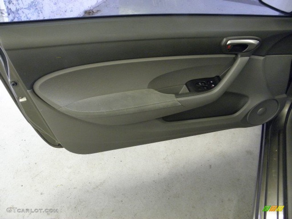 2006 Civic LX Coupe - Sparkle Gray Pearl / Gray photo #5