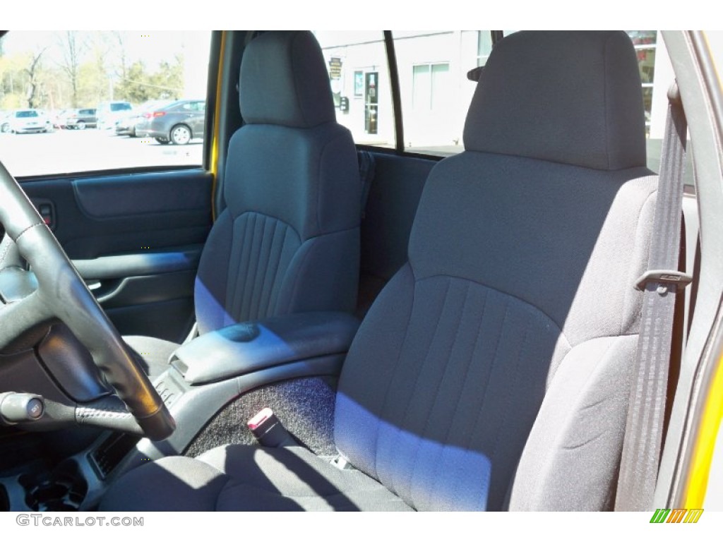 2003 S10 Xtreme Regular Cab - Yellow / Graphite photo #12